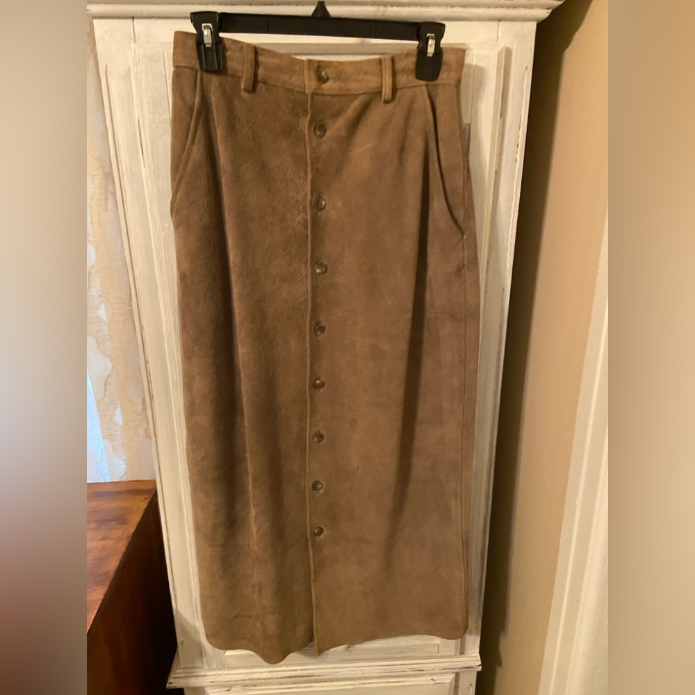 Ralph Lauren Tan Pencil Skirt